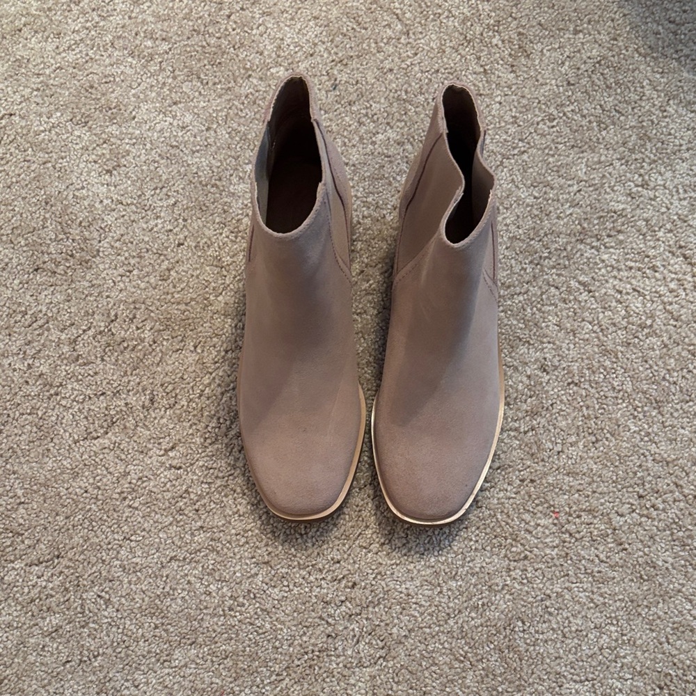 Splendid Taupe Ankle Booties